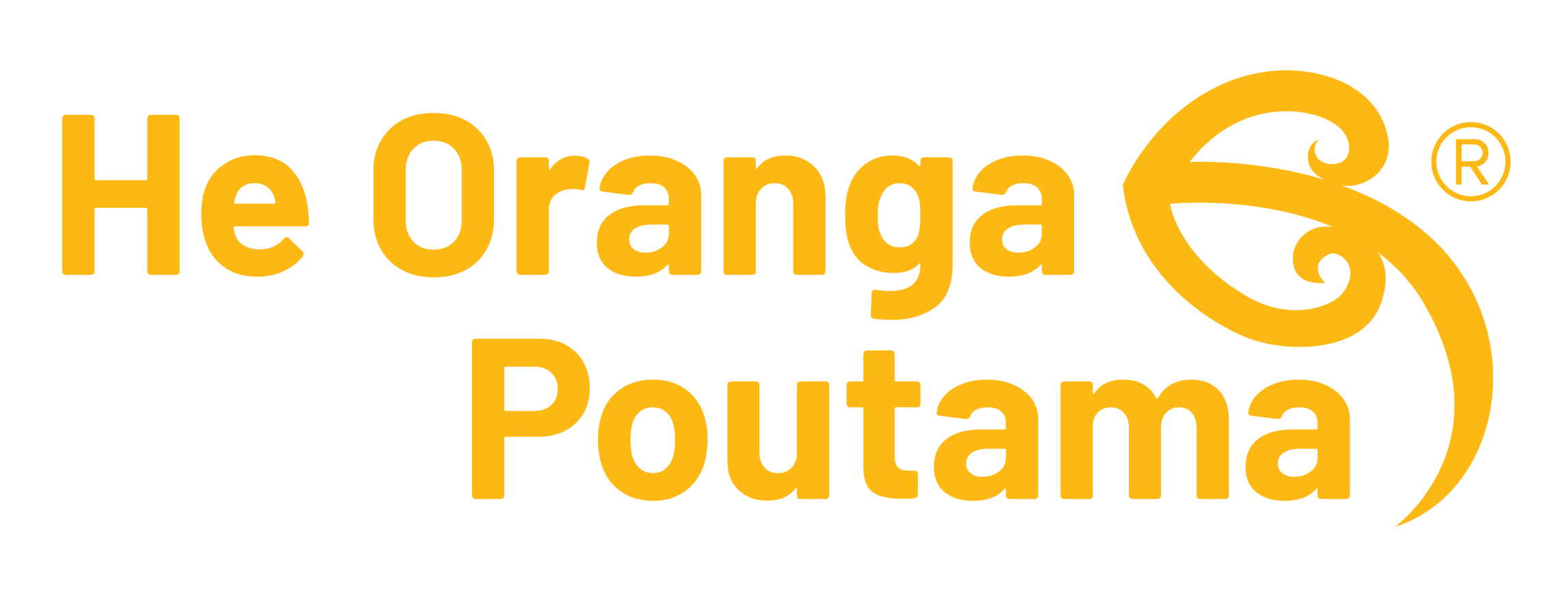 He Oranga Poutama logo